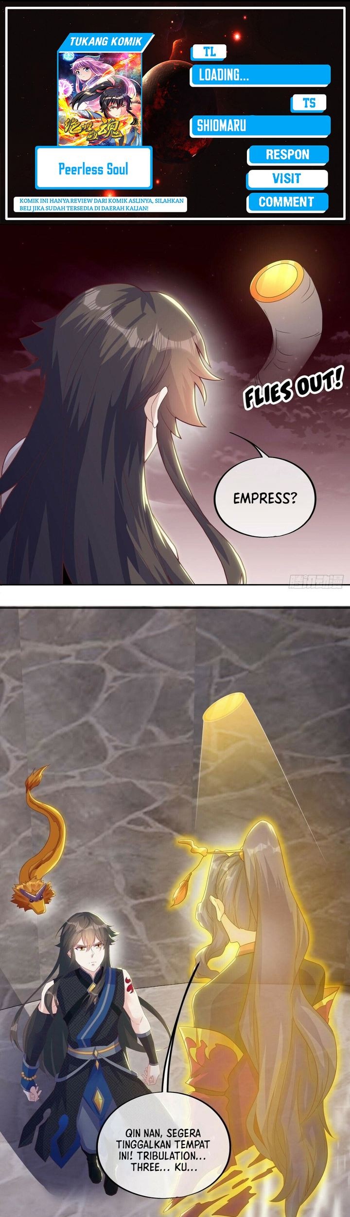 Komik Peerless Soul Chapter 555 gambar 1