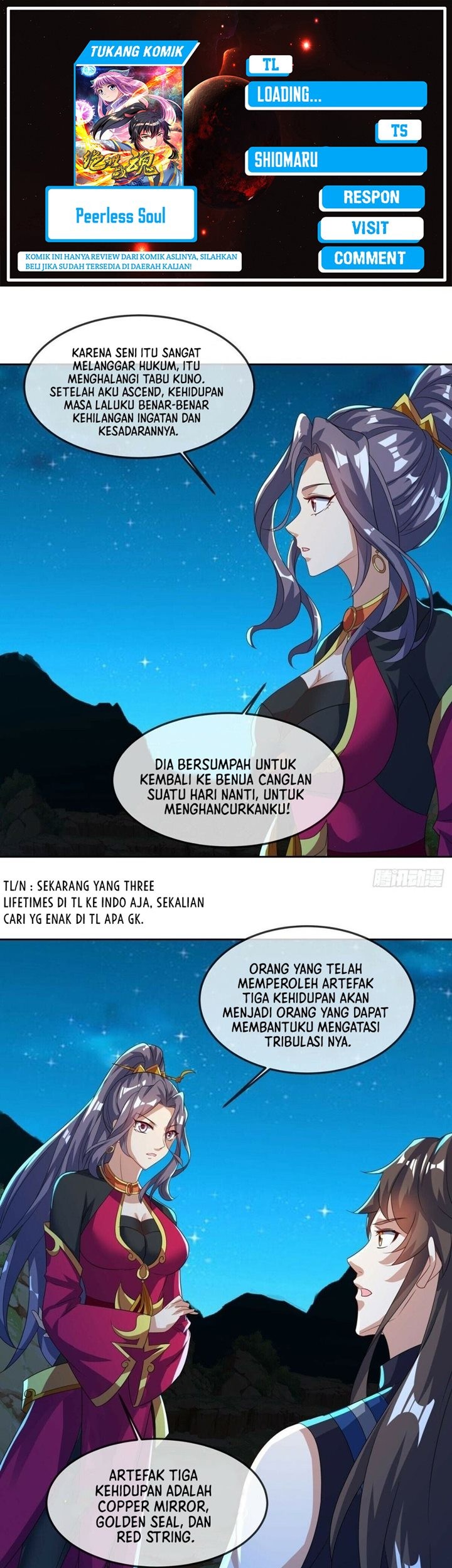 Komik Peerless Soul Chapter 556 gambar 1