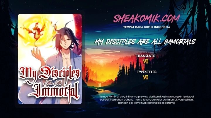 Komik My Disciples Are All Immortals Chapter 121 gambar 1