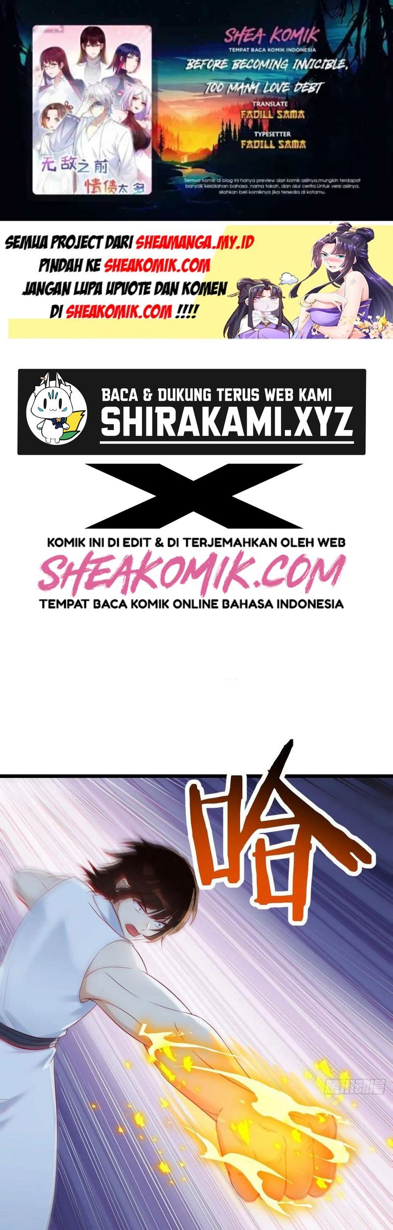 Komik Before Becoming Invincible, Too Many Love Chapter 81 gambar 1