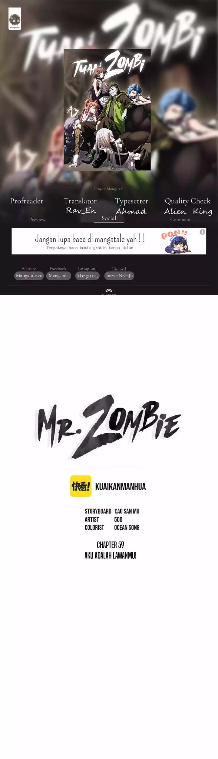 Komik Mr. Zombie Chapter 59 gambar 1