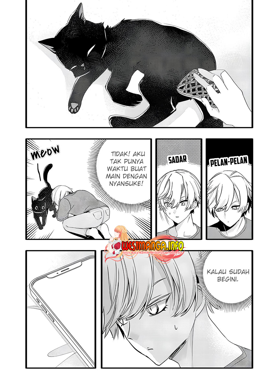 Chiteki de Cool na Kouhai Bijo, Ore no Kai Neko ni naru Chapter 23 - Halaman 7