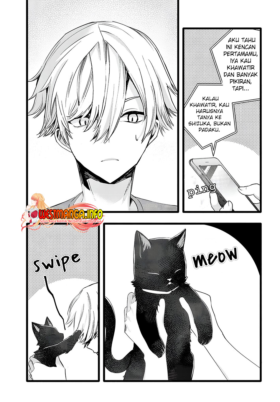 Chiteki de Cool na Kouhai Bijo, Ore no Kai Neko ni naru Chapter 23 - Halaman 9
