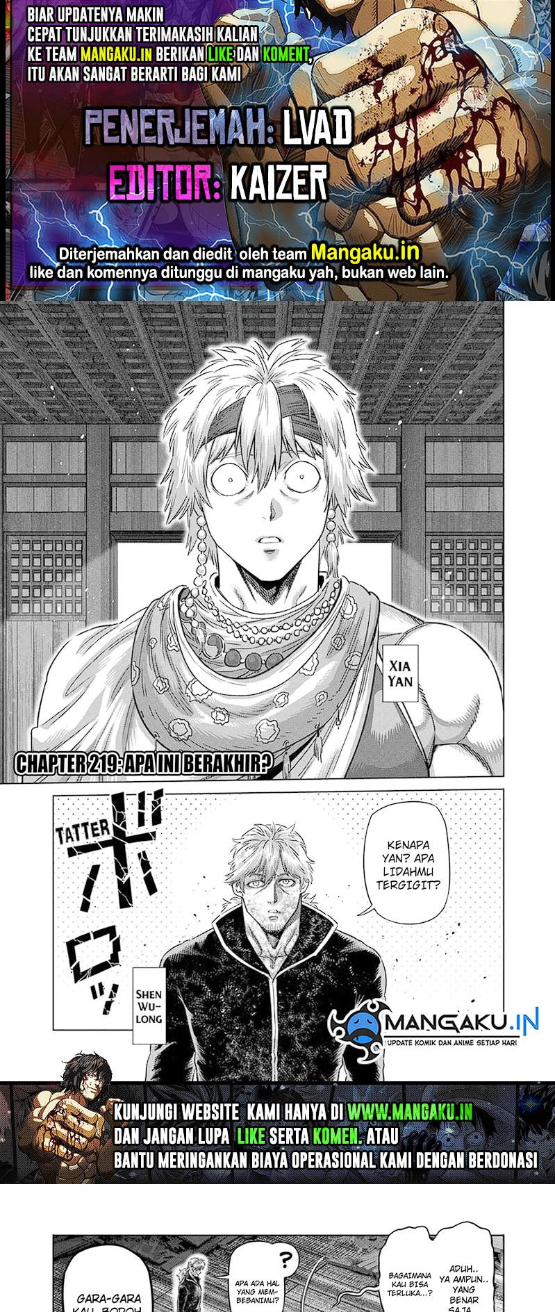 Komik Kengan Omega Chapter 219 gambar 1