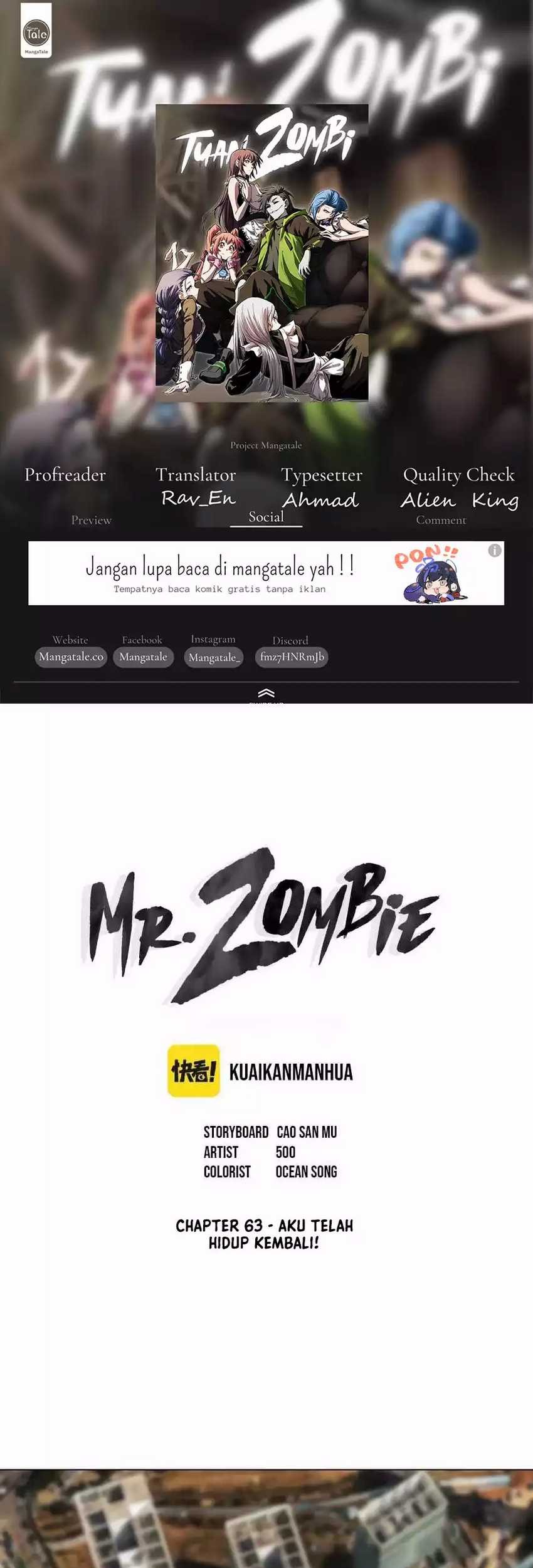Komik Mr. Zombie Chapter 63 gambar 1