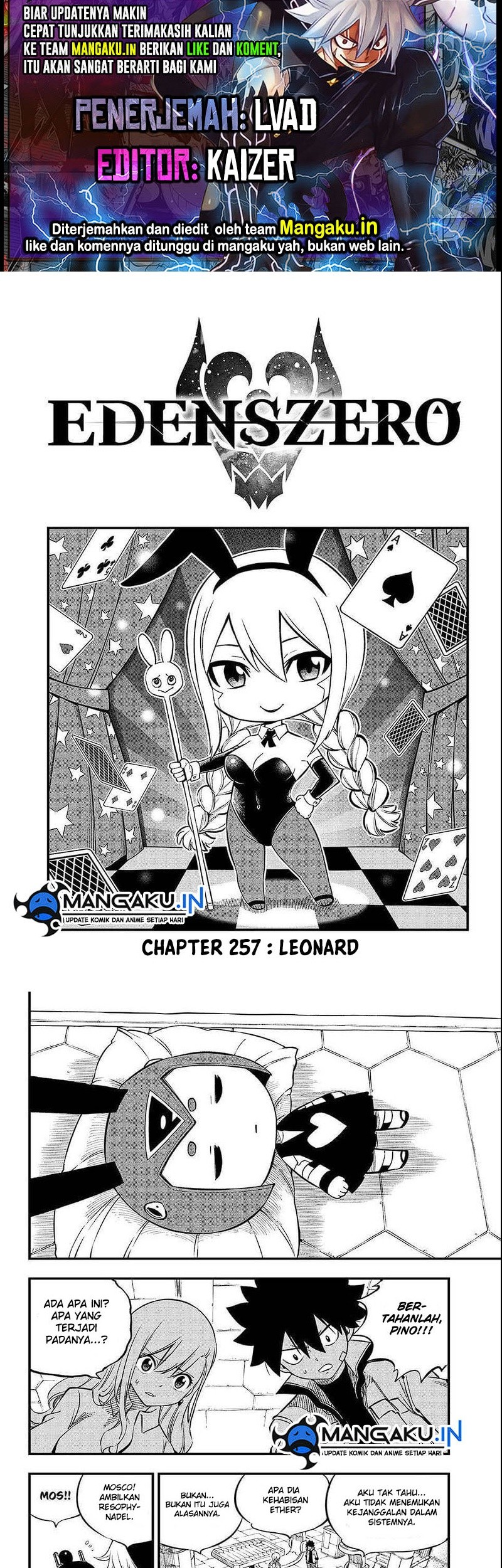 Komik Eden's Zero Chapter 257 gambar 1