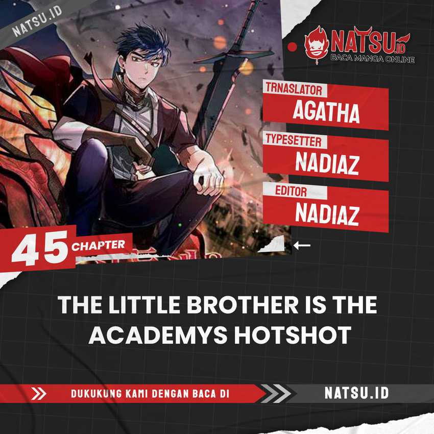 Komik The Little Brother Is the Academy’s Hotshot Chapter 45 gambar 1