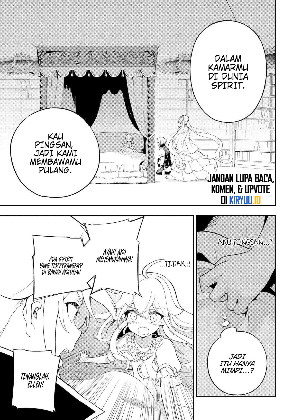 Chichi wa Eiyuu, Haha wa Seirei, Musume no Watashi wa Tenseisha Chapter 53 - Halaman 13