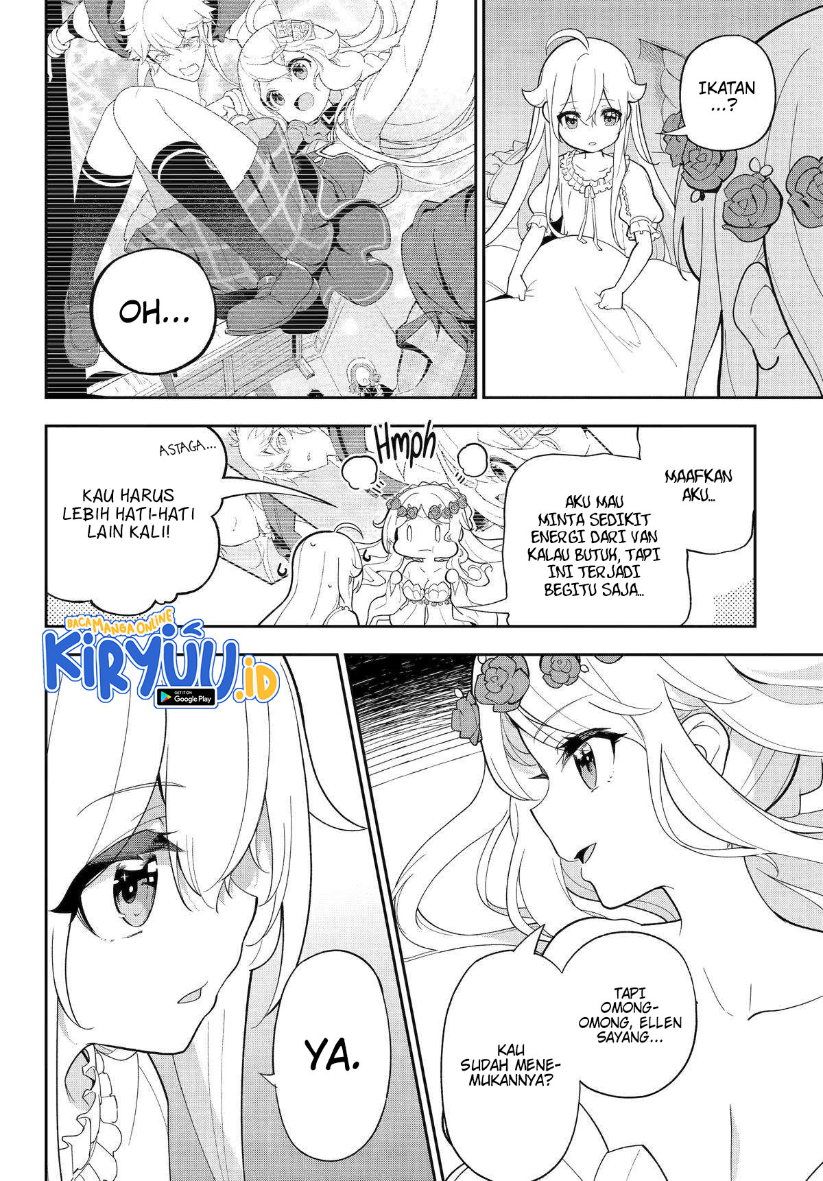 Chichi wa Eiyuu, Haha wa Seirei, Musume no Watashi wa Tenseisha Chapter 53 - Halaman 16