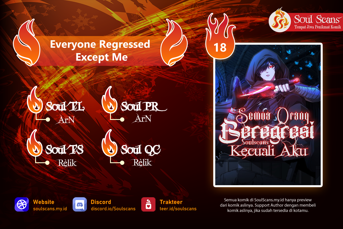 Komik Everyone Regressed Except Me Chapter 18 gambar 1