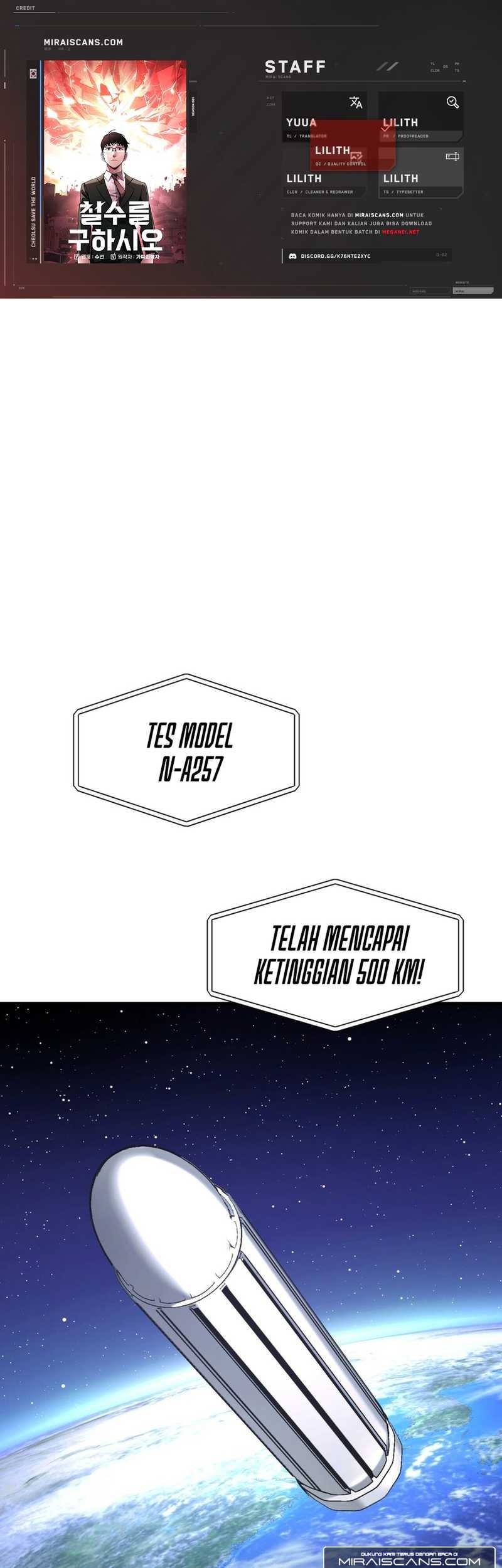 Komik Cheolsu Saves the World Chapter 20 gambar 1
