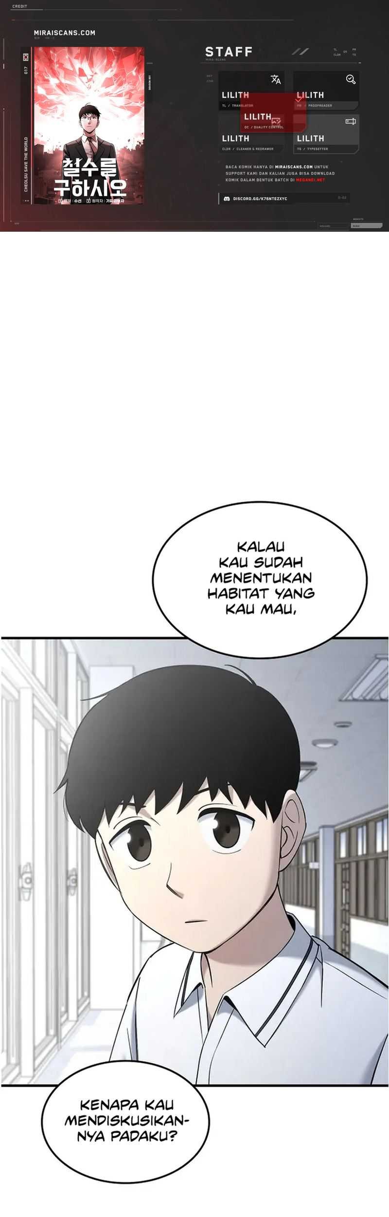 Komik Cheolsu Saves the World Chapter 17 gambar 1