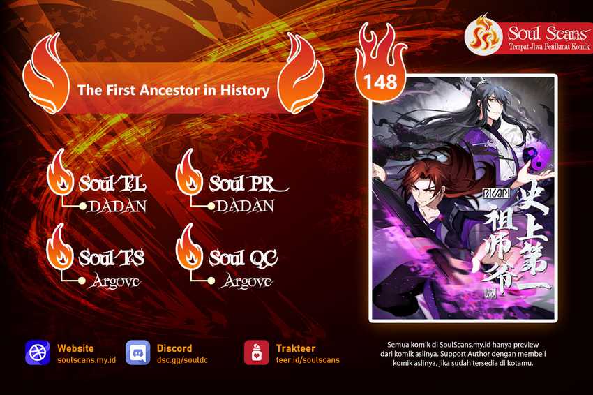 Komik The First Ancestor in History Chapter 148 gambar 1