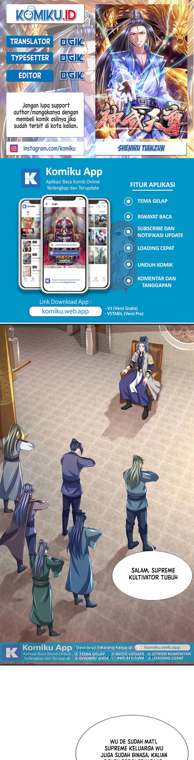 Komik Shenwu Tianzun Chapter 484 gambar 1