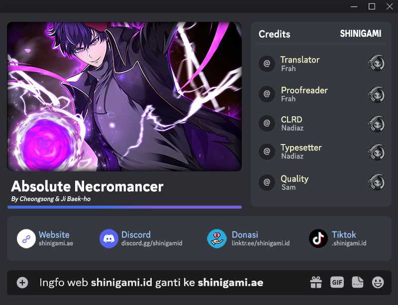 Komik Absolute Necromancer Chapter 38 gambar 1