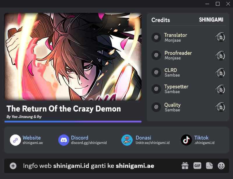 Komik Return of the Mad Demon Chapter 96 gambar 1