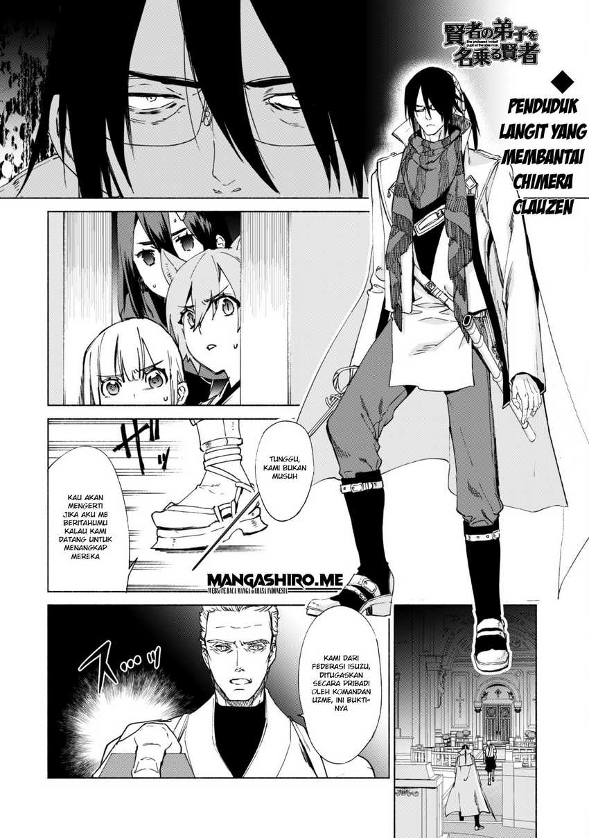 Manga Kenja No Deshi Wo Nanoru Kenja Chapter 63 gambar 2