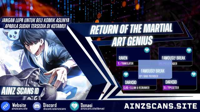 Komik Return Of The Martial Arts Genius Chapter 26 gambar 1