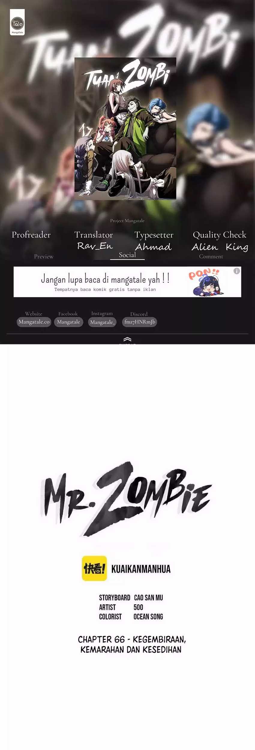 Komik Mr. Zombie Chapter 66 gambar 1