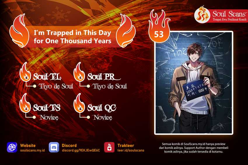 Komik I’m Trapped in This Day for One Thousand Years Chapter 53 gambar 1