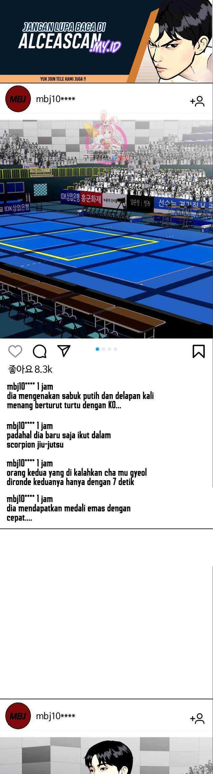 Manhwa The Bullied One Is Too Good at Fighting Chapter 39 gambar 2