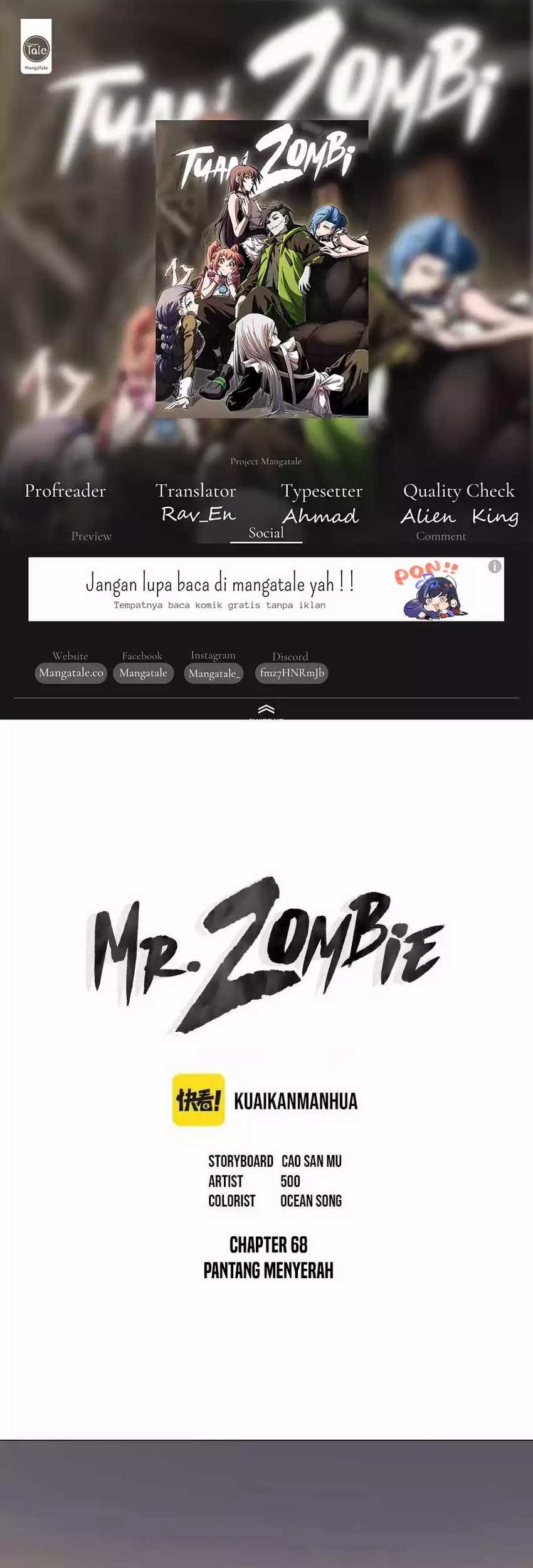 Komik Mr. Zombie Chapter 68 gambar 1