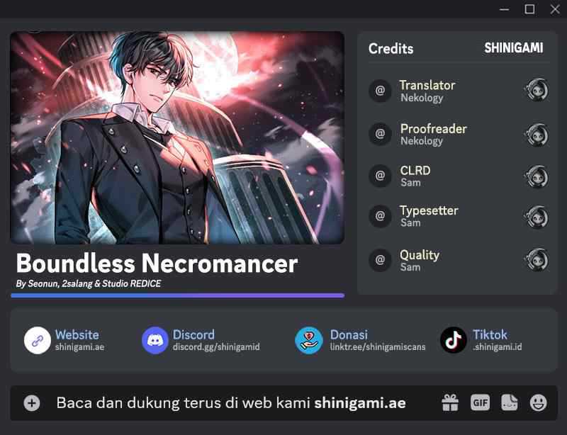 Komik Boundless Necromancer Chapter 58 gambar 1