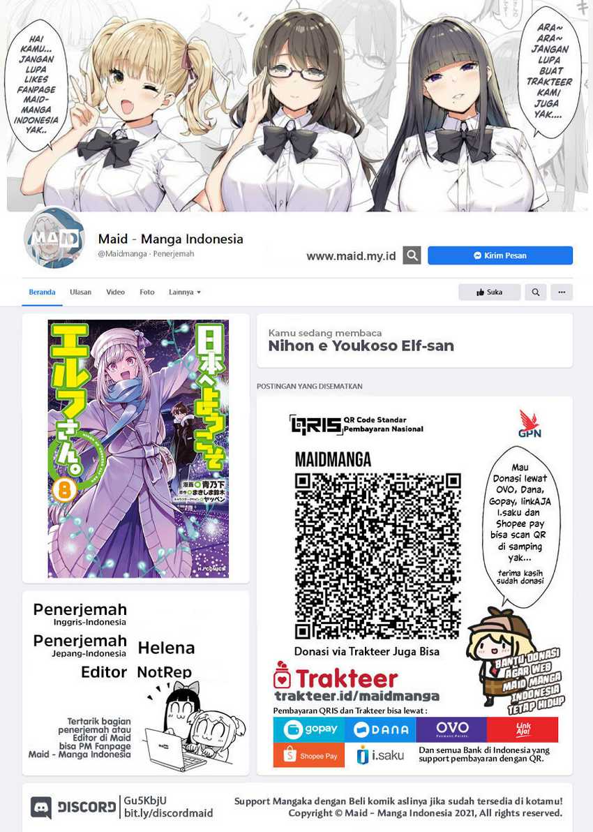 Manga Nihon e Youkoso Elf-san Chapter 41 gambar 2