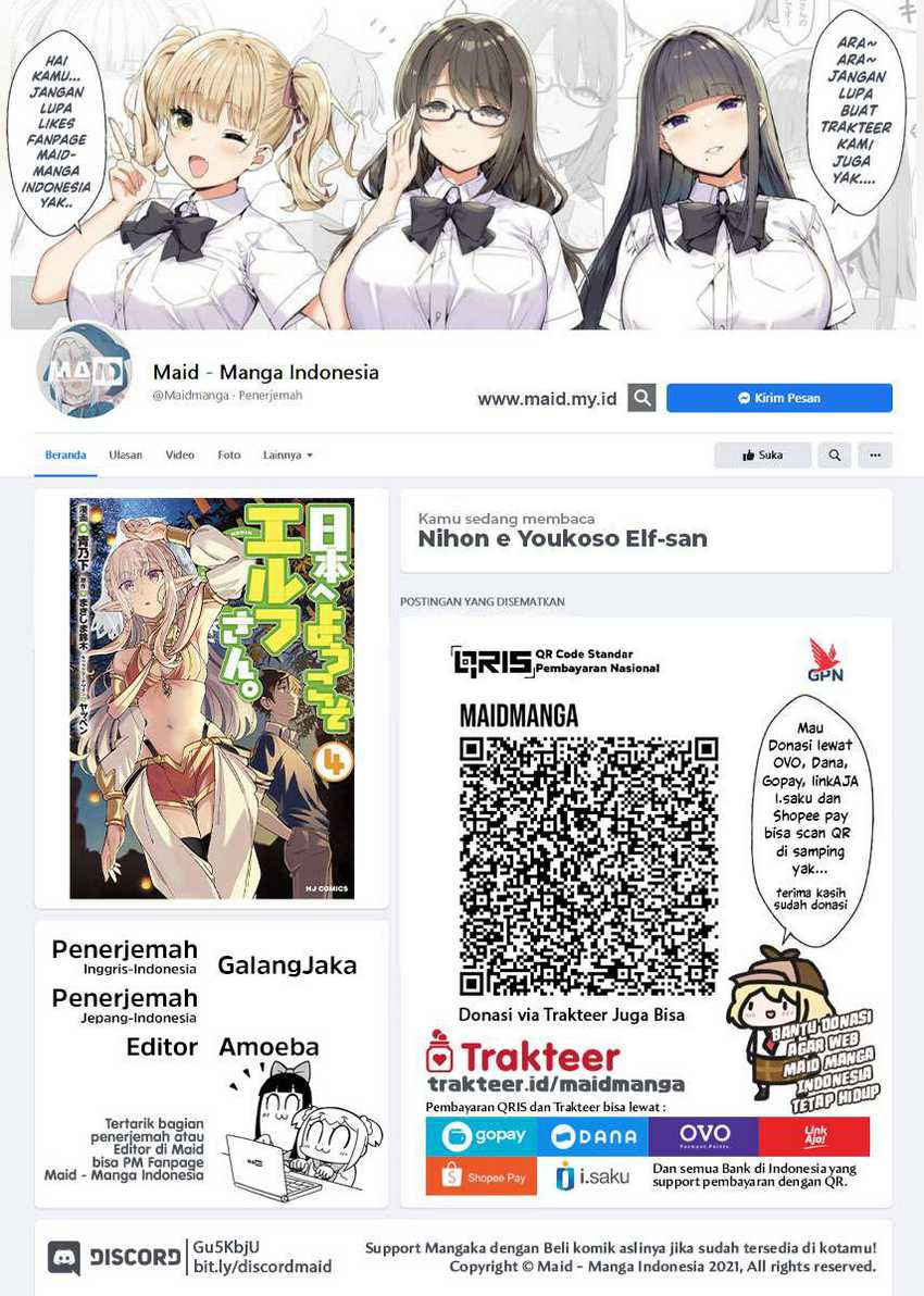 Manga Nihon e Youkoso Elf-san Chapter 21 gambar 2
