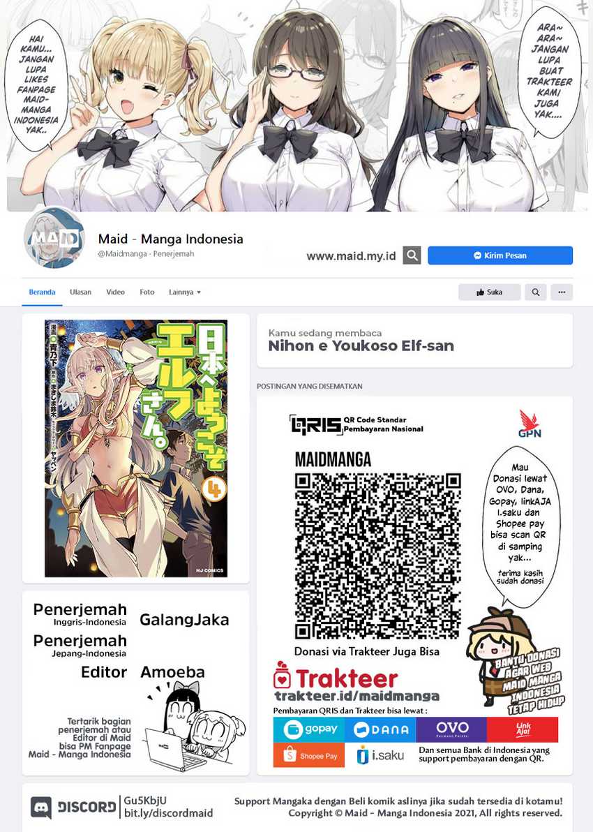 Manga Nihon e Youkoso Elf-san Chapter 20 gambar 2