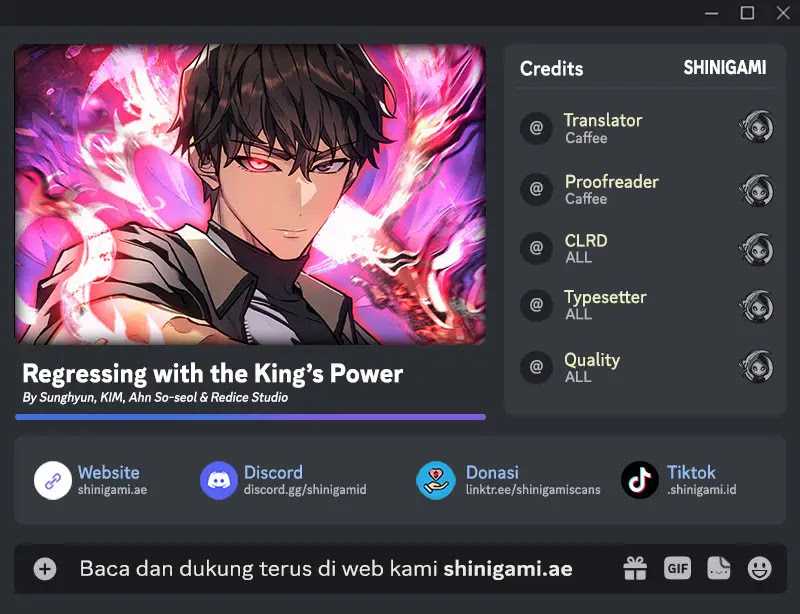 Komik Regressing With The King’s Power Chapter 03 gambar 1