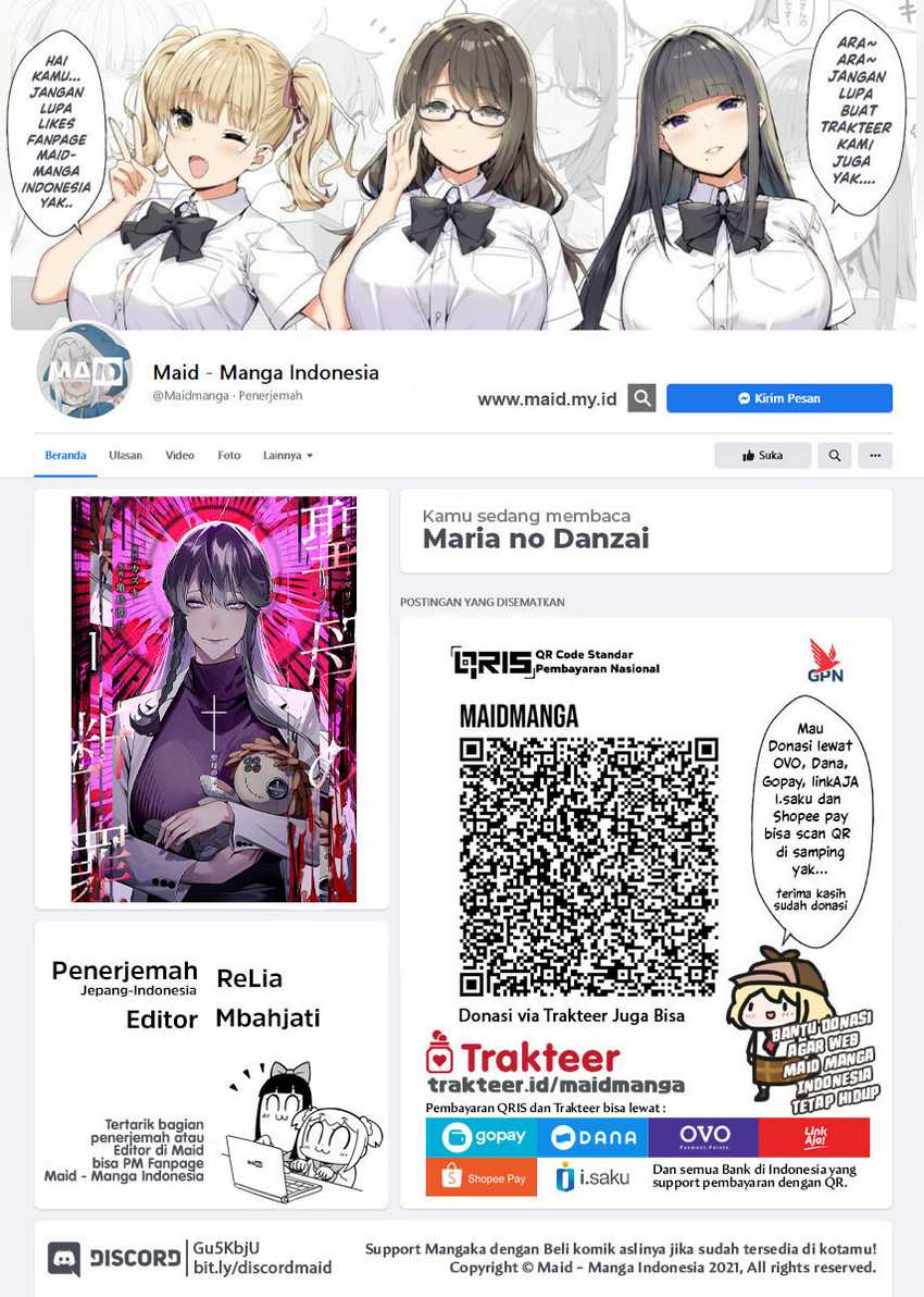 Manga Maria no Danzai Chapter 13 gambar 2