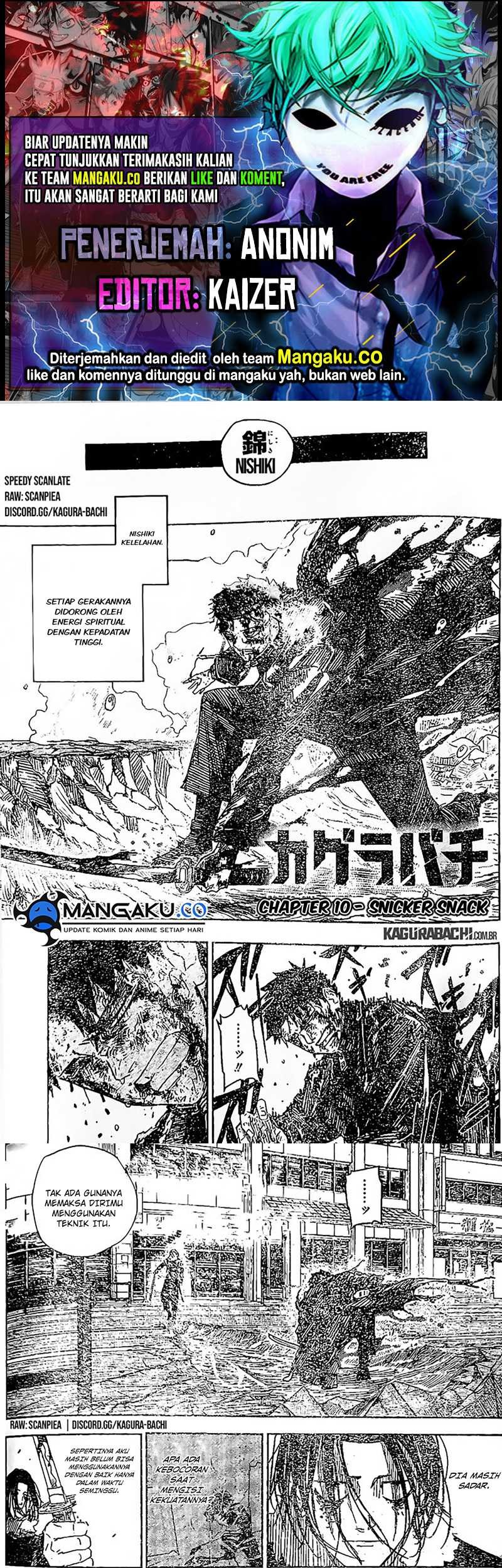 Komik Kagurabachi Chapter 10 gambar 1