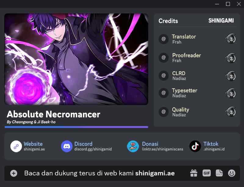 Komik Absolute Necromancer Chapter 40 gambar 1