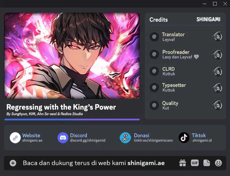 Komik Regressing With The King’s Power Chapter 11 gambar 1