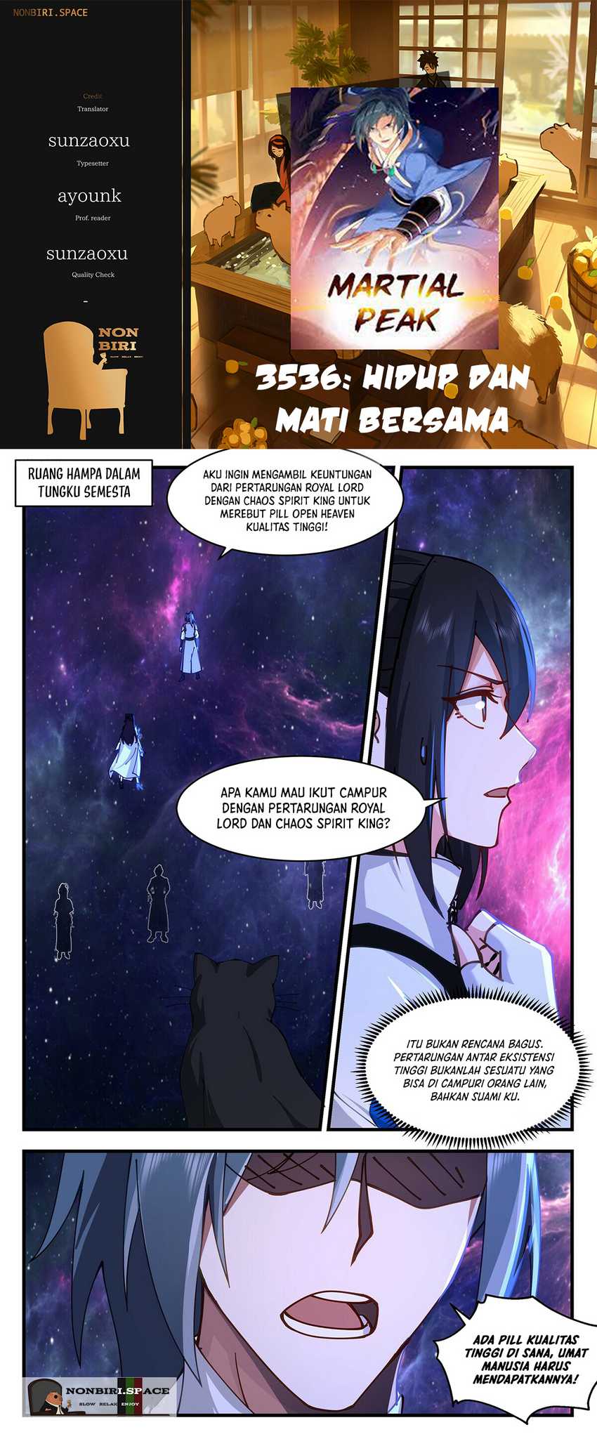 Komik Martial Peak Part 2 Chapter 3536 gambar 1