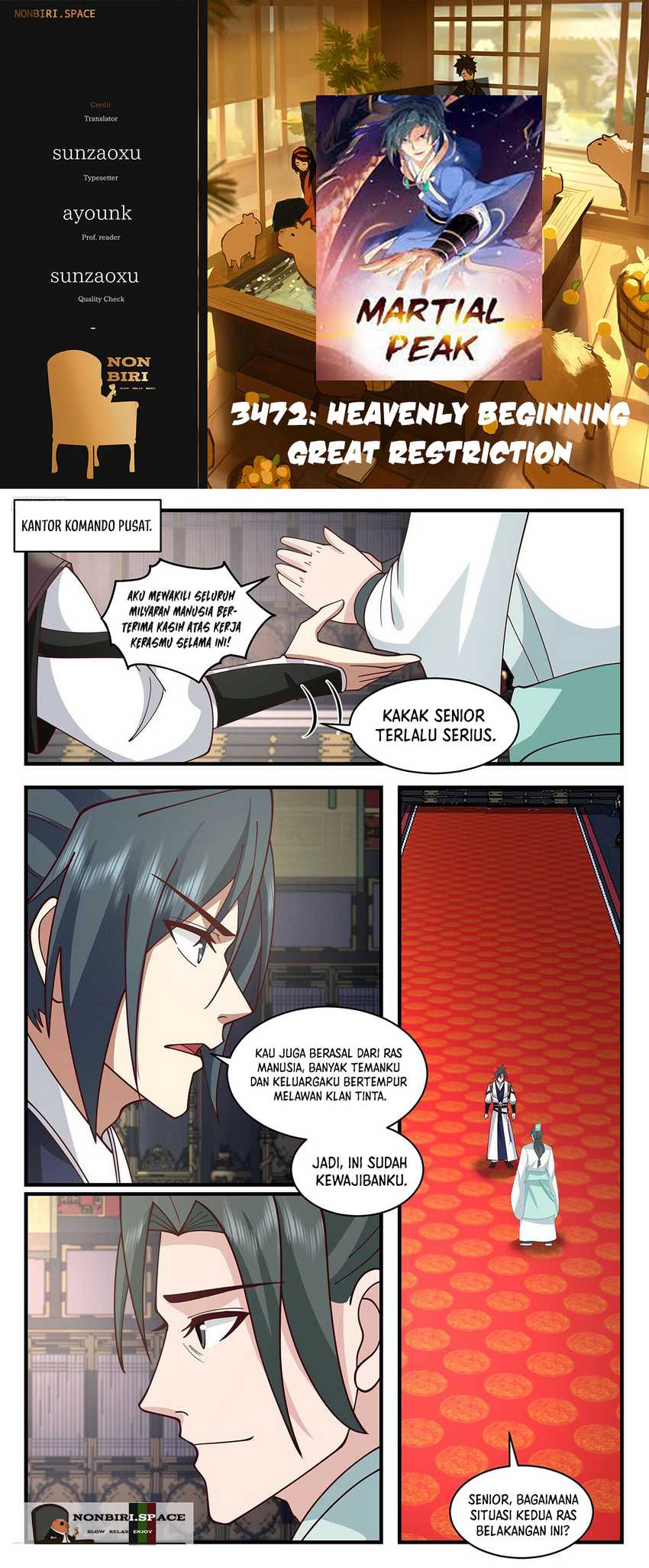 Komik Martial Peak Part 2 Chapter 3472 gambar 1