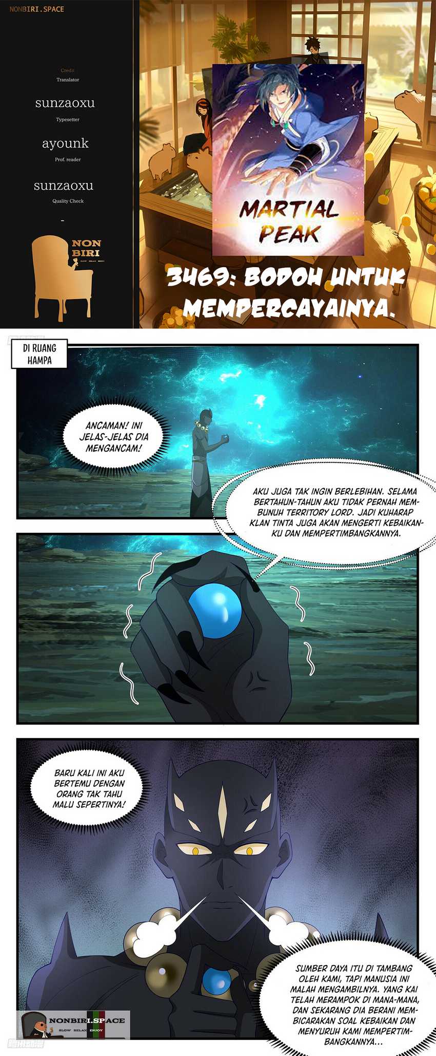 Komik Martial Peak Part 2 Chapter 3469 gambar 1