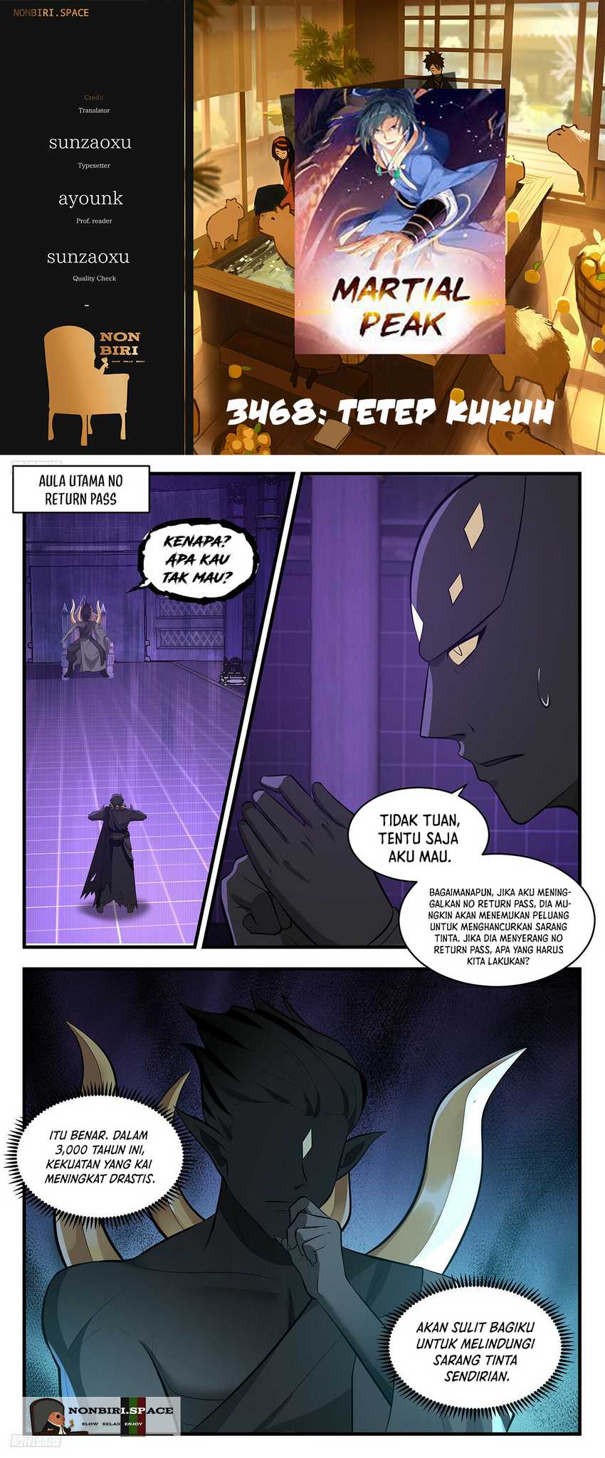 Komik Martial Peak Part 2 Chapter 3468 gambar 1