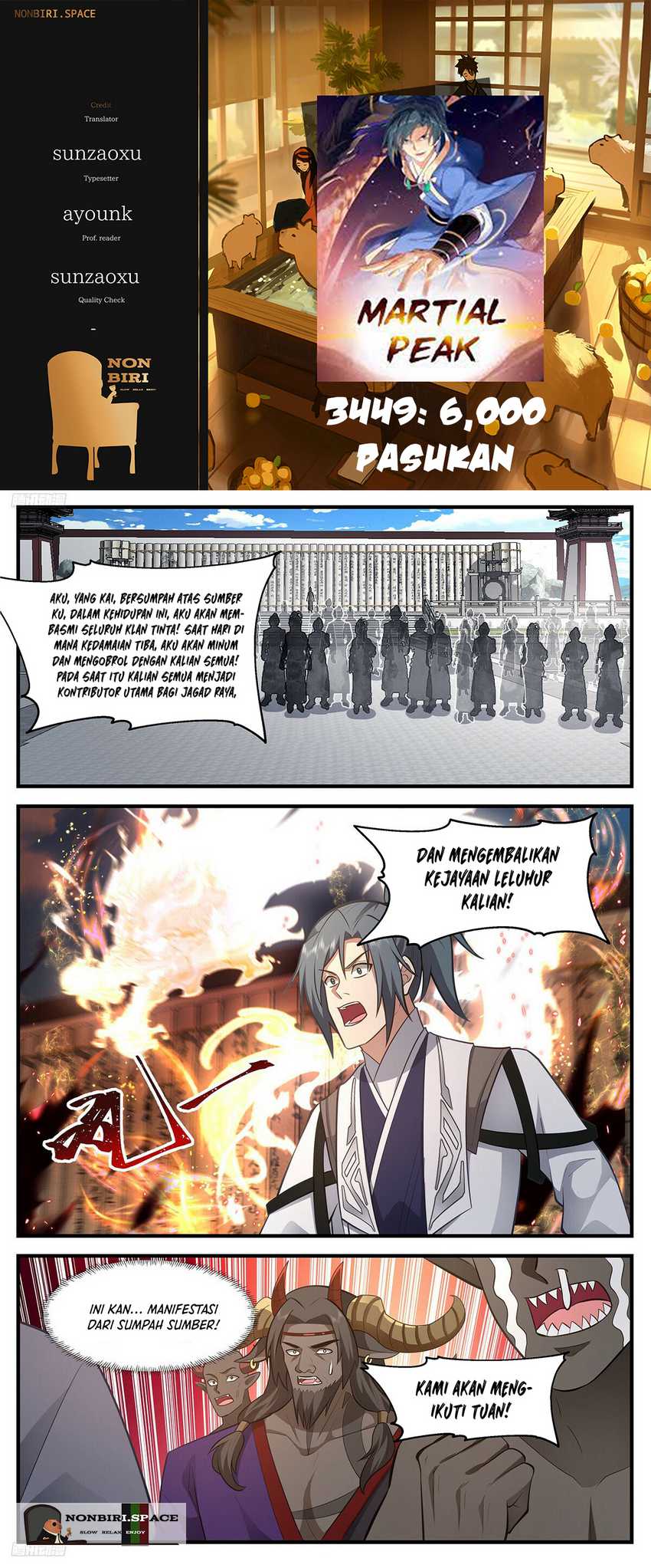 Komik Martial Peak Part 2 Chapter 3449 gambar 1