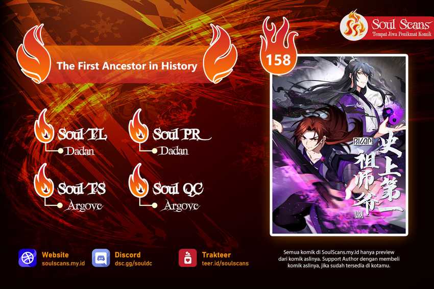 Komik The First Ancestor in History Chapter 158 gambar 1