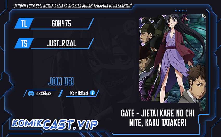 Komik Gate – Jietai Kare no Chi nite Kaku Tatakeri Chapter 126 gambar 1
