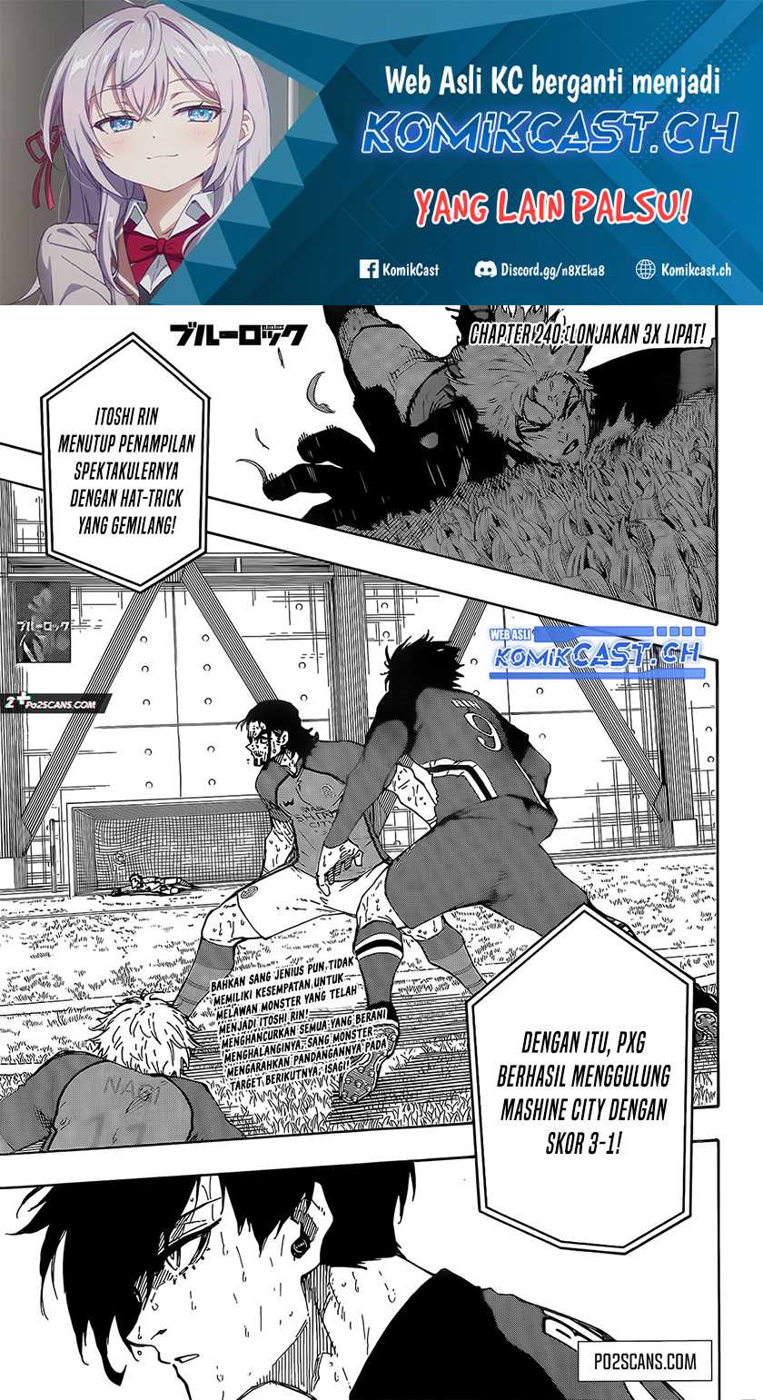 Blue Lock Chapter 240 - Halaman 2