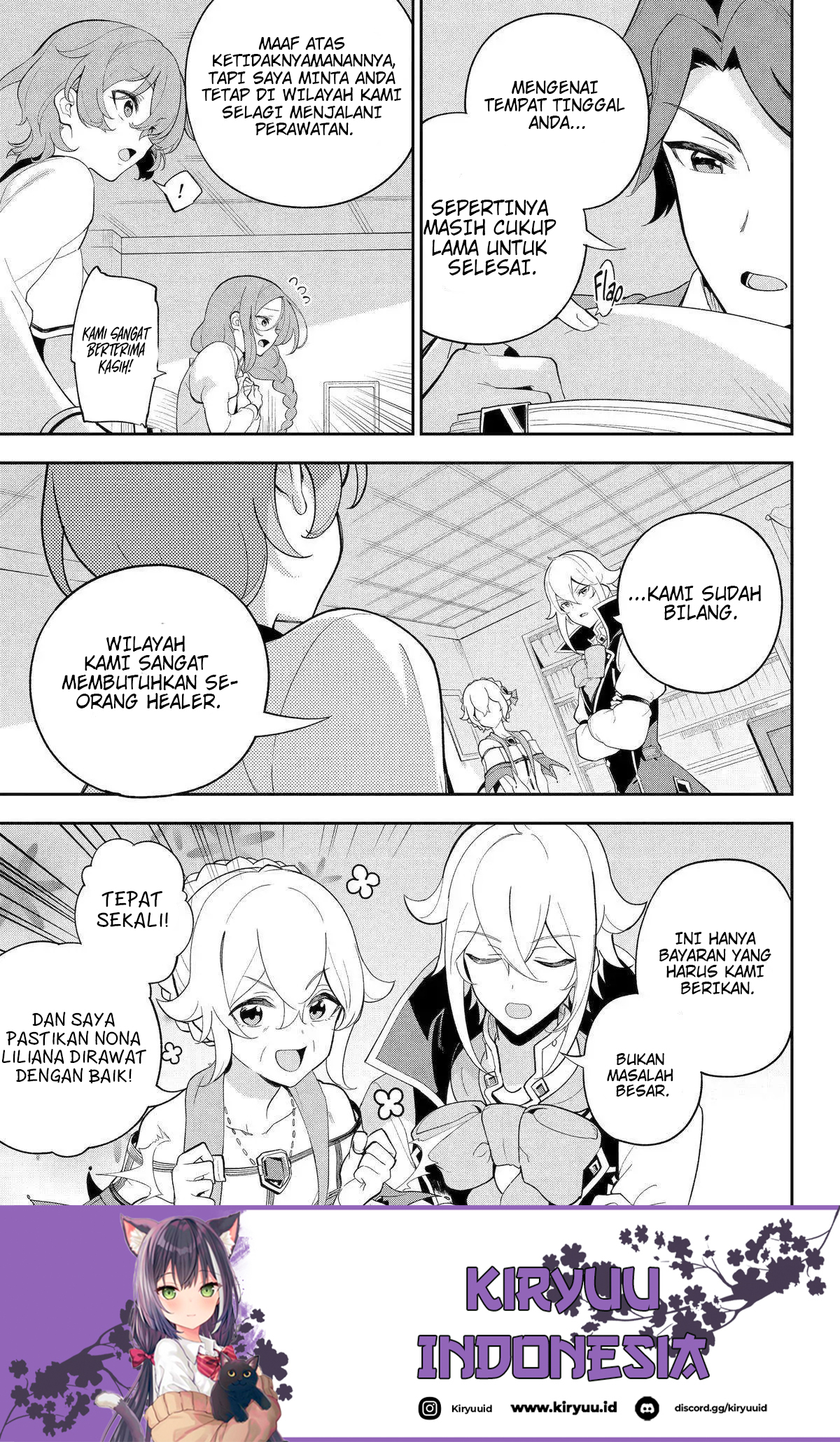 Chichi wa Eiyuu, Haha wa Seirei, Musume no Watashi wa Tenseisha Chapter 55 - Halaman 4
