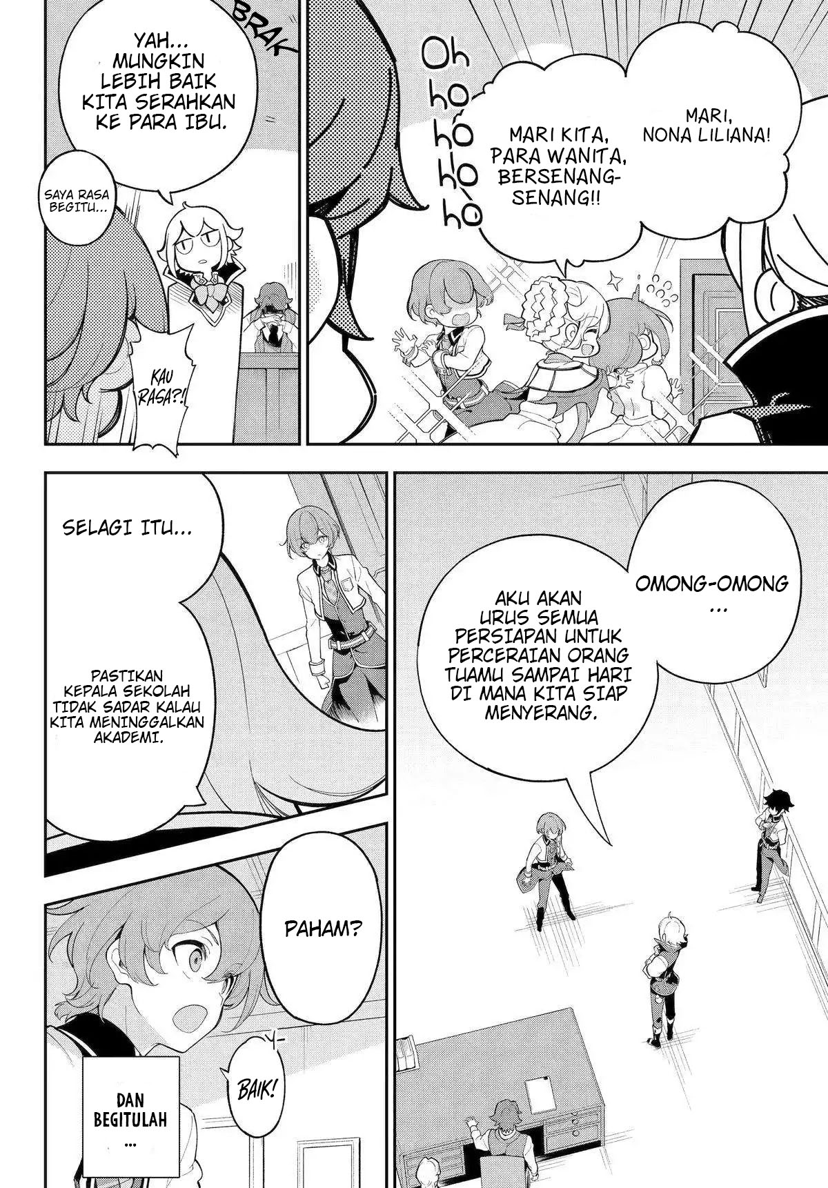 Chichi wa Eiyuu, Haha wa Seirei, Musume no Watashi wa Tenseisha Chapter 55 - Halaman 5