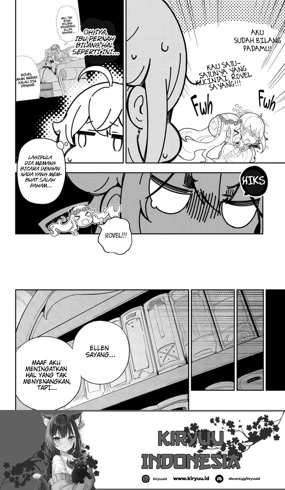 Chichi wa Eiyuu, Haha wa Seirei, Musume no Watashi wa Tenseisha Chapter 54 - Halaman 7