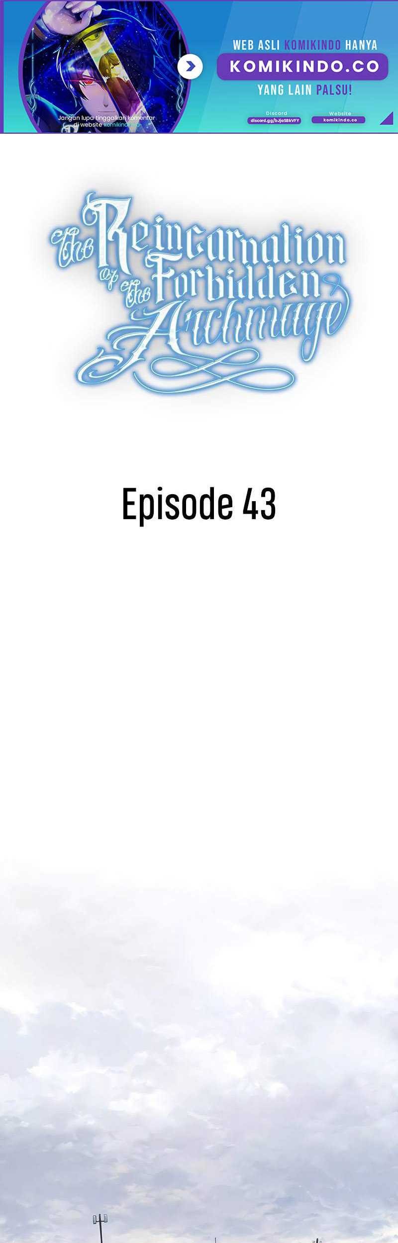 Manhwa The Reincarnation of the Forbidden Archmage Chapter 43 gambar 2
