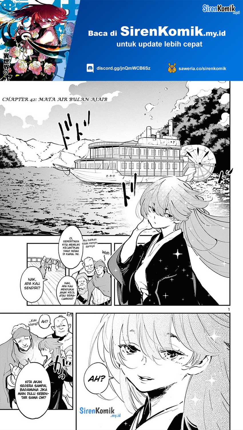 Manga Ninkyou Tensei: Isekai no Yakuzahime Chapter 42 gambar 2