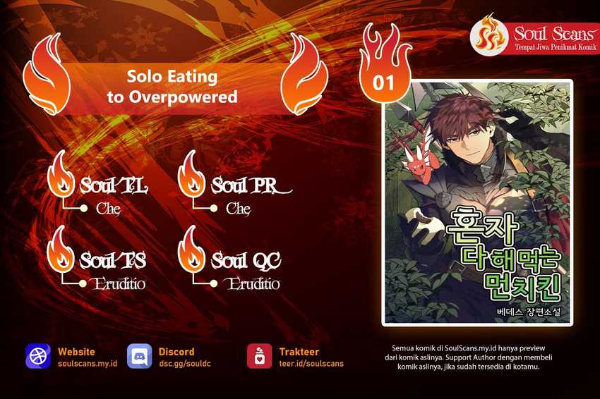 Komik Solo Eating to Overpowered Chapter 01 gambar 1