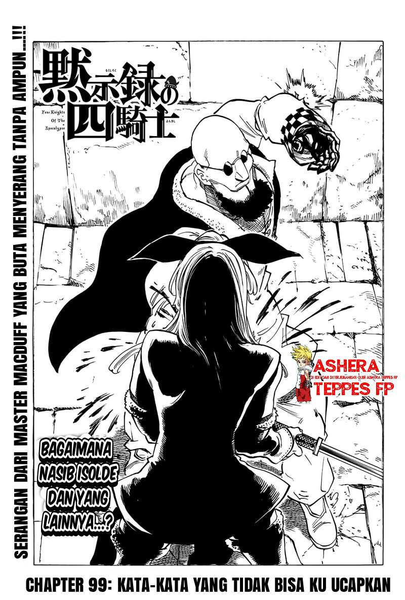 Manga Mokushiroku no Yonkishi Chapter 99 gambar 2